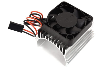 Motor Heatsink w/ Cooling Fan 40x40mm for Brushless Motor 4074/4274/1515 Size