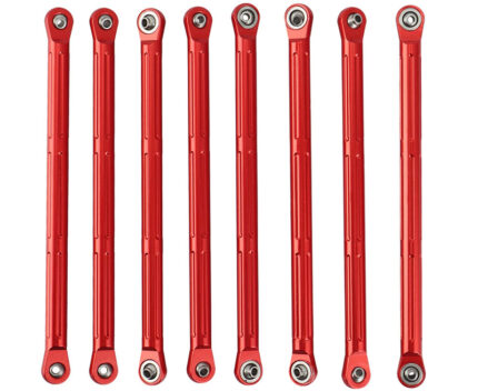 Alloy Suspension Linkages (8) for Losi 1/8 LMT 1.0 4WD Monster Truck