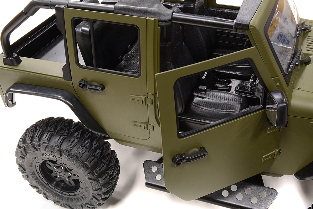 Realistic 1/10 Custom Scale Off-Road Crawler JW10-C Chassis w/ 313mm WB - Image 3
