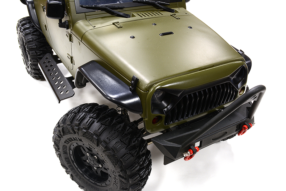 Realistic 1/10 Custom Scale Off-Road Crawler JW10-C Chassis w/ 313mm WB - Image 5