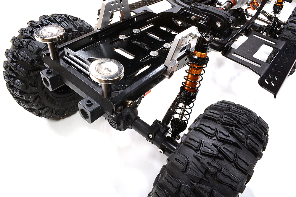 Realistic 1/10 Custom Scale Off-Road Crawler JW10-C Chassis w/ 313mm WB - Image 6