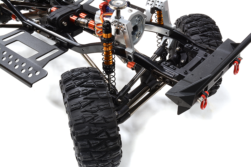 Realistic 1/10 Custom Scale Off-Road Crawler JW10-C Chassis w/ 313mm WB - Image 7