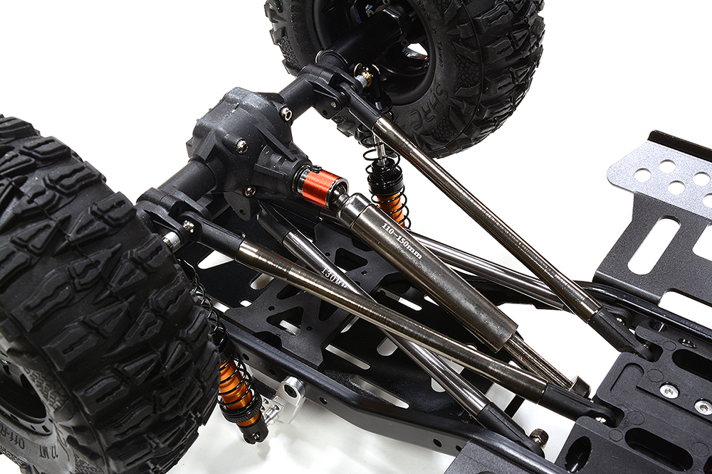 Realistic 1/10 Custom Scale Off-Road Crawler JW10-C Chassis w/ 313mm WB - Image 8