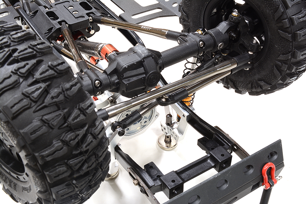 Realistic 1/10 Custom Scale Off-Road Crawler JW10-C Chassis w/ 313mm WB - Image 9