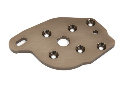 Billet Machined Motor Plate for Traxxas 1/10 Maxx 4S Truck