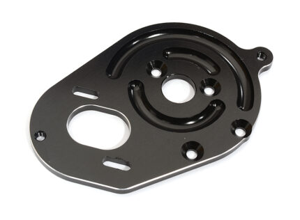 Billet Machined Motor Plate for Losi 1/10 2WD RTR 22S Drag, ST & SCT - Black
