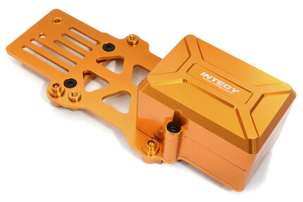 Alloy Receiver Box w/ ESC Mounting Plate for Losi 1/8 LMT 1.0 4WD Monster Truck
