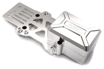 Alloy Receiver Box w/ ESC Mounting Plate for Losi 1/8 LMT 1.0 4WD Monster Truck