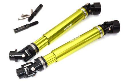 Green Universal Drive Shafts for Traxxas 1/10 Scale Maxx V2 WideMaxx Upgrade