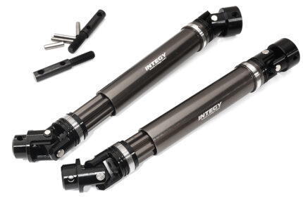 Grey Universal Drive Shafts for 1/10 Scale Traxxas Maxx V2 WideMaxx Upgrade
