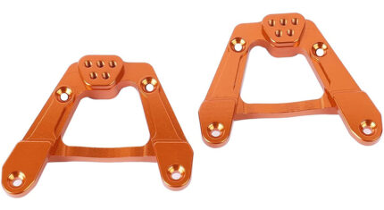 Alloy Machined Rear Shock Towers for Axial SCX6