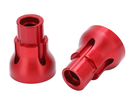 Alloy Machined 3 Degree Rear Axle Mounts for Losi 1/8 LMT 1.0 4WD Monster Truck