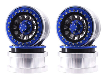 Alloy Machined Wheel Set (4) for Axial SCX6