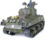 1/16 Scale USA M4A3 Sherman Main Battle Tank, 2.4GHz RC Model HL3898-1Upg 7.0 - Image 3