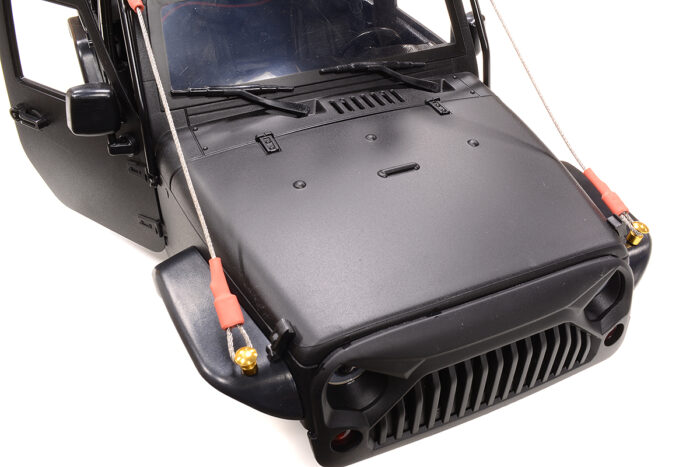 Realistic JW10-S+LED+Cage Hard Plastic Body Kit for 1/10 Scale Off-Road WB=313mm - Image 2