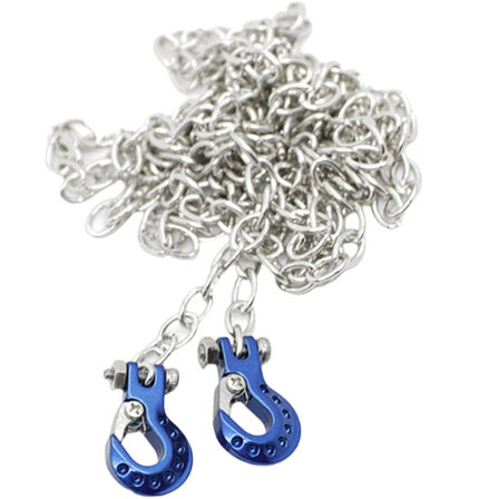 Realistic 1/10 Size Drag Chain & Tow Hooks for 1/10 Scale Off-Road Crawler