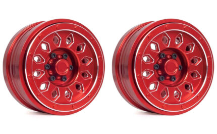 Alloy Machined Wheel Set (2) for Axial SCX6