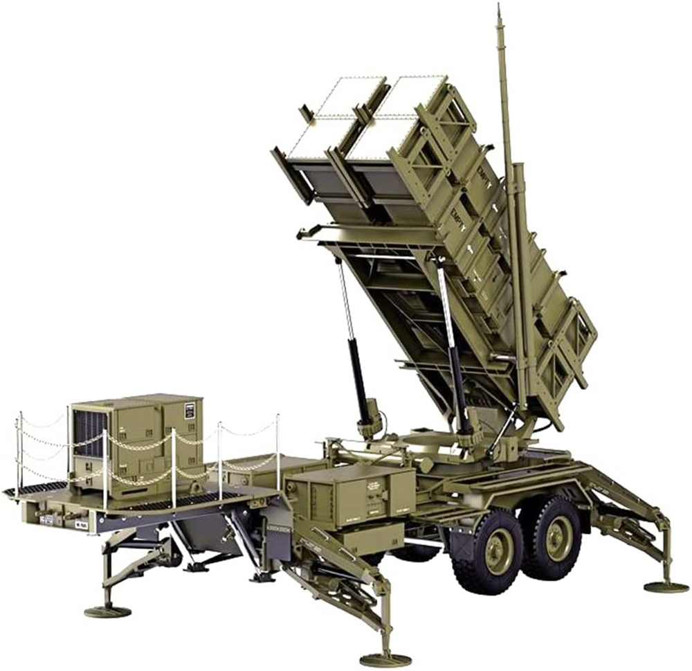 HG-P805 1/12 Military Truck Trailer w/ Missile Launchers Kit, 2.4GHz RC