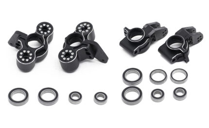 Alloy HD Hub Carriers (4) for Arrma 1/8 Kraton, Outcast, Talion & Typhon