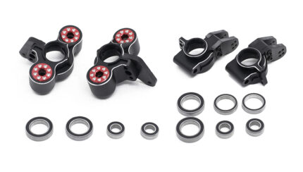 Alloy HD Hub Carriers (4) for Arrma 1/8 Kraton, Outcast, Talion & Typhon
