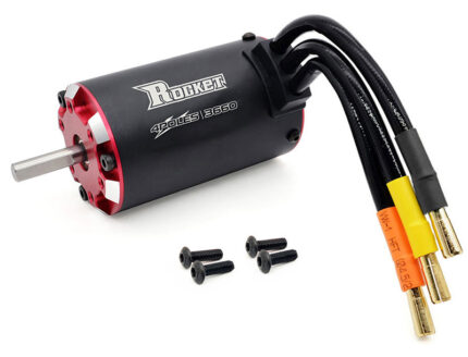 High Performance 3600kV Brushless Motor 3660 Size w/ 5mm Shaft for RC Car