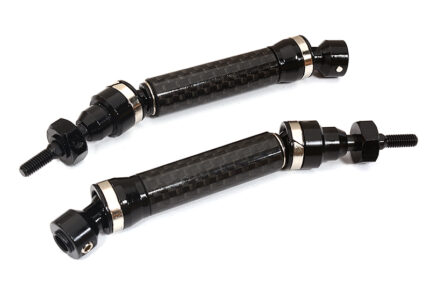 Dual Joint Telescopic Front Drive Shafts for TRX 1/10 Stampede 4X4 & Slash 4X4