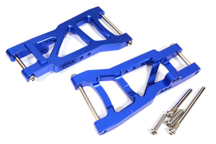 Billet Machined Alloy Rear Arms for 1/10 Slash 2WD - Blue