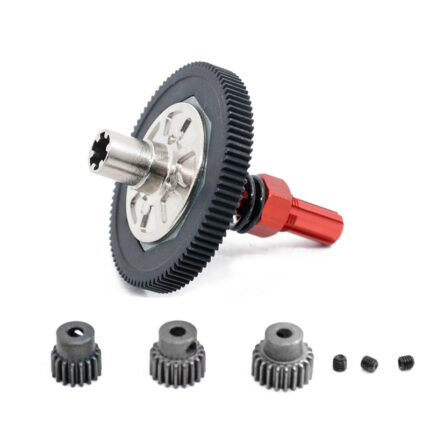 91T Metal Gear w/ Clutch & 17+19+21T Pinions for Arrma 1/10 Granite & Senton 4WD