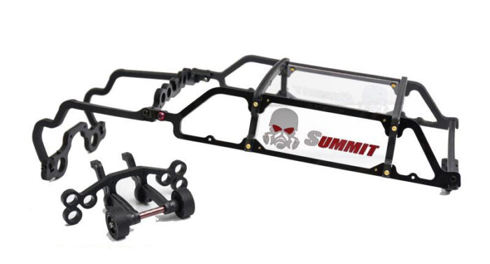 HD Composite & Alloy Exo-Skeleton Body Roll Cage Kit for Traxxas 1/10 Summit 4WD - Image 1