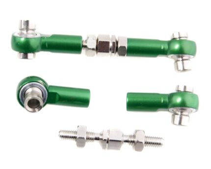 Alloy Machined M3 Size Ball End 40mm Linkages w/ Adjustable Turnbuckles