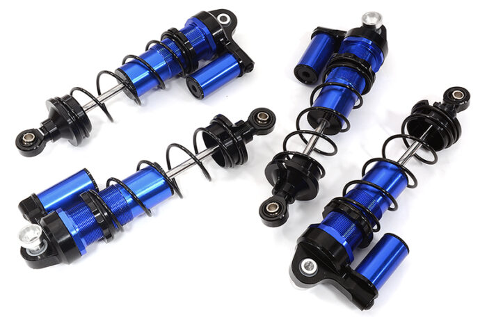 Billet Machined Piggyback Shock Set for Team Associated DR10 Drag Race Car RTR - Image 1