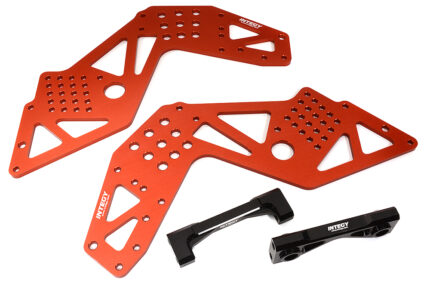 Billet Machined Chassis Side Plates & Mounts for Losi 1/8 LMT 1.0 Monster Truck