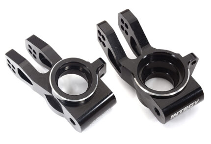 Billet Machined Rear Hub Carriers for Arrma 1/7 Limitless All-Road - Black