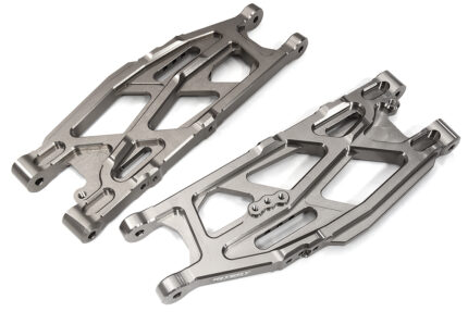 Billet Machined Rear Lower Suspension Arms for Arrma 1/8 Kraton 6S BLX V5