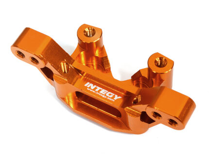 Billet Machined Alloy Camber Block for Losi 1/10 22S Drag, ST & SCT - Orange
