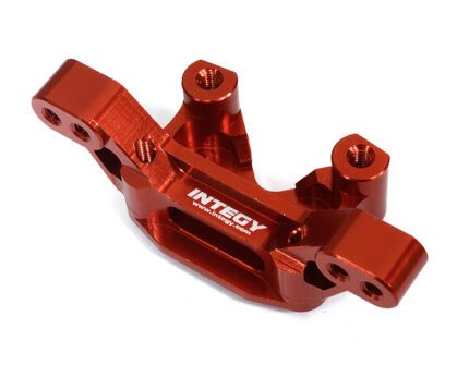 Billet Machined Alloy Camber Block for Losi 1/10 22S Drag, ST & SCT - Red