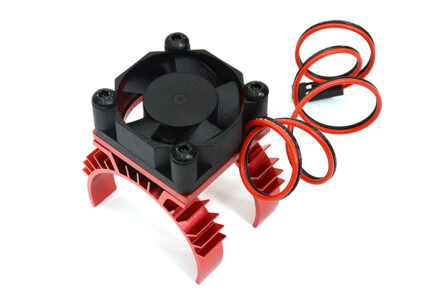 Motor Heatsink w/ Cooling Fan 30x30mm for 540/550 Size Motor w/ 36mm O.D.