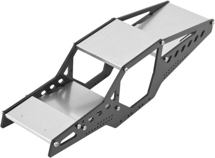 Aluminum Machined Main Chassis Conversion for Axial 1/24 SCX24 Deadbolt & C10