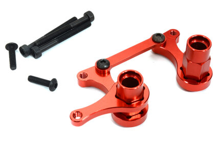 Alloy Machined Steering Bellcrank Set for Traxxas Slash, Bandit & Rustler 2WD