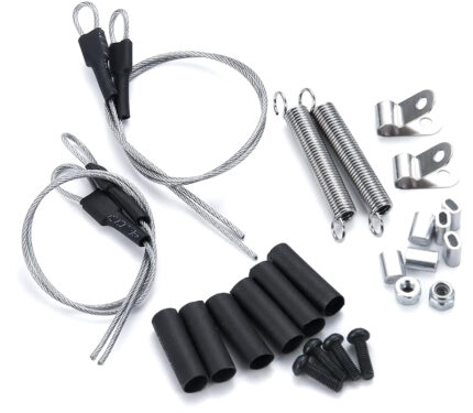 Realistic Limb Riser Rope Steel Cable Set for Axial SCX6 Crawler