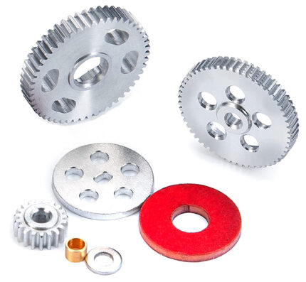 Metal Gearbox Gear Set for Axial SCX24 Crawler