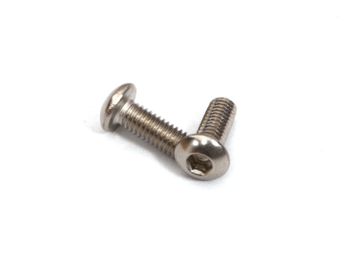 Stainless Steel Socket Head Button Screw (2) M3x8mm Size - Image 1