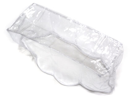 Clear Plastic Protective Cover for 1/10 Scale RC Cars, 540x230x245mm