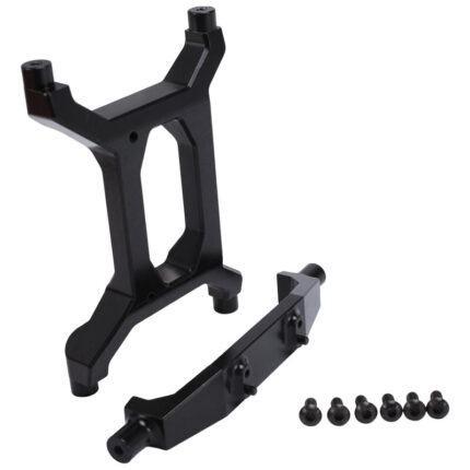 Alloy Machined Rear Chassis & Shock Tower Braces for Axial SCX6