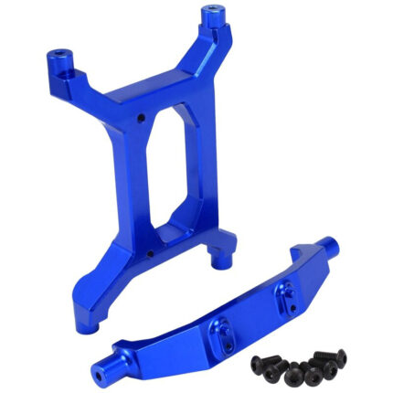 Alloy Machined Rear Chassis & Shock Tower Braces for Axial SCX6