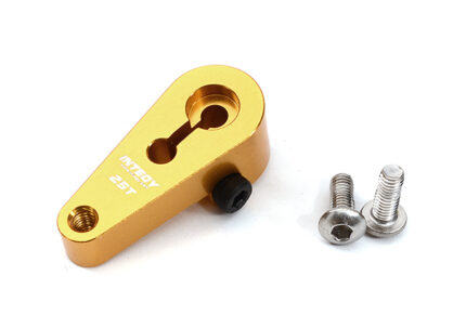 Gold Billet Machined Alloy Heavy Duty Servo Horn 25T for Futaba Servo (r=20mm)