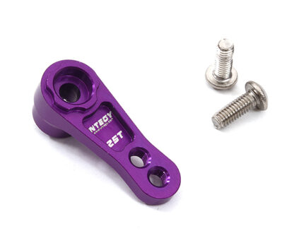 Purple Billet Machined Alloy Servo Horn 25T for Futaba Servos (r = 15mm, 19mm)