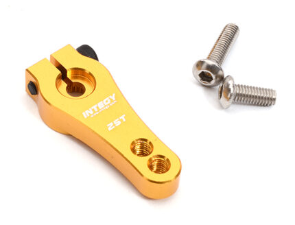 Gold Billet Machined Alloy Servo Horn 25T for Futaba Servos (r = 16mm, 20mm)