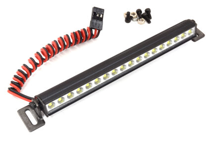 Realistic Roof Top LED HV 111mm Light Bar 5V-14.8V 131x16x15mm for 1/10 Crawler