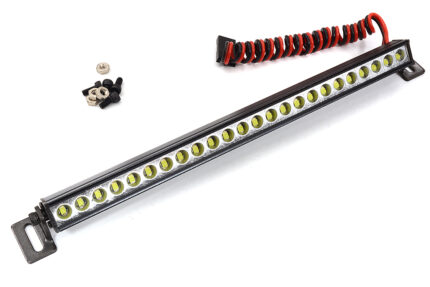 Realistic Roof Top LED HV 148mm Light Bar 5V-14.8V 168x16x15mm for 1/10 Crawler
